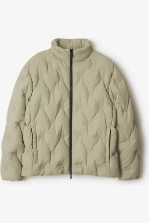 Burberry Wattierte Nylonjacke mit EKD-Motiv, Size: XS
