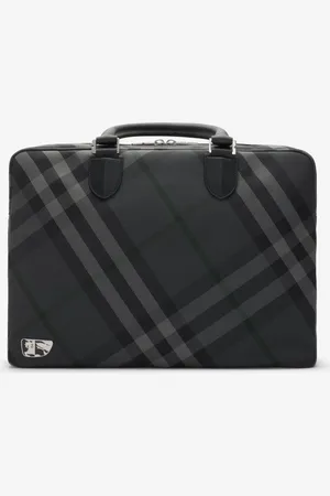 Burberry Aktentasche „Grid" in Check