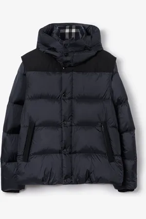 Burberry Wattierte Nylonjacke mit abnehmbaren Ärmeln, Size: XXS
