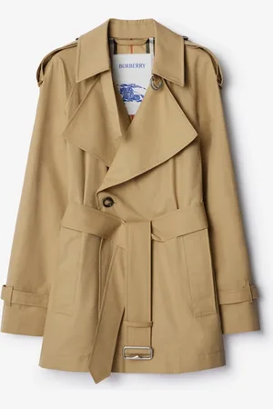 Burberry Trenchjacke aus Gabardine, Size: 06