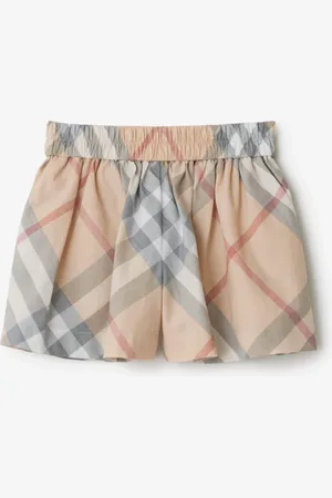 Burberry Baumwollshorts in Check, Size: 12M