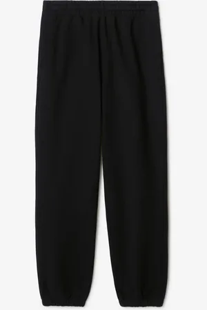 Burberry Baumwoll-Trainingshose mit Check-Label
