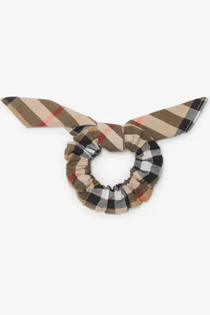 Burberry Baumwollscrunchie in Check, Size: OS