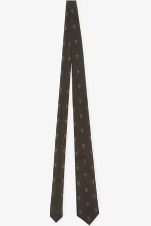 Burberry Seidenkrawatte mit B Shield-Motiv