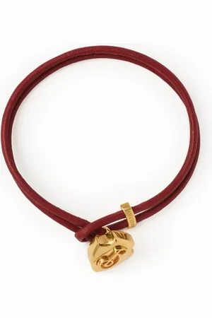Burberry Lederarmband „B Shield"