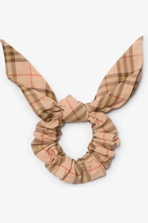 Burberry Baumwollscrunchie in Check, Size: OS