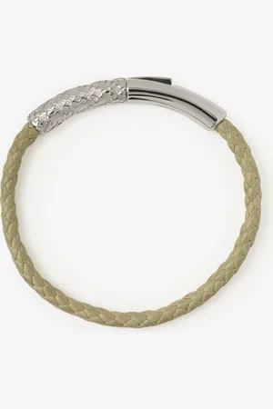 Burberry Lederarmband mit Karodetail