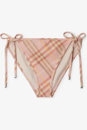 Burberry Bikinihose in Check, Size: M