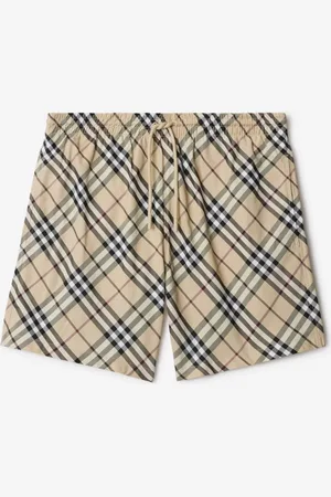 Burberry Schwimmshorts in Check, Size: L