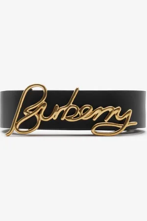 Burberry Wendbarer Ledergürtel „Signature"