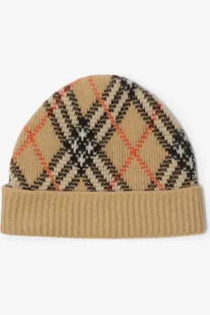 Burberry Kaschmir-Beanie in Check