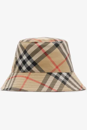 Burberry Fischerhut in Check, Size: 8Y-12Y