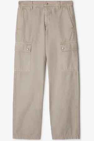 Burberry Gabardine-Cargohose, Size: 46