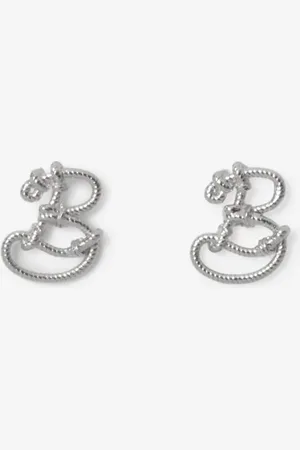 Burberry Kleine Ohrstecker „Nautical Knot"