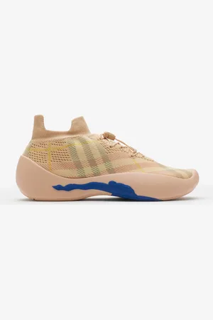 Burberry Gestrickte Sneaker „Neptune" in Check, Size: 37