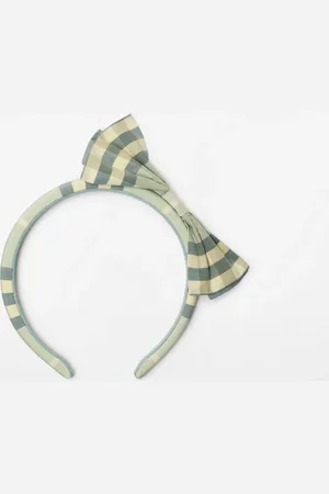 Burberry Baumwoll-Haarreif in Check, Size: OS
