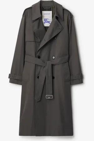 Burberry Langer Trenchcoat aus Gabardine, Size: 46