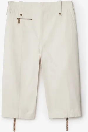 Burberry Caprihose aus Baumwolle, Size: 12