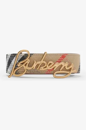 Burberry Wendbarer Gürtel „Signature" mit Check