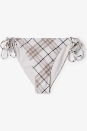 Burberry Bikinihose in Check, Size: XS
