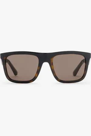 Burberry Sonnenbrille mit eckiger Fassung und geprägtem Karomuster