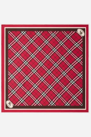 Burberry Seidenschal in Check