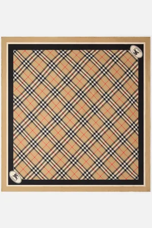 Burberry Seidenschal in Check
