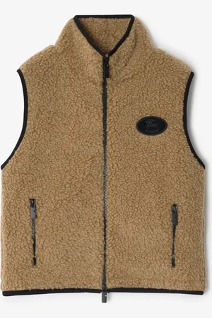 Burberry Cropped-Weste aus Fleece