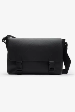 Burberry Messenger-Tasche mit geprägtem Karomuster