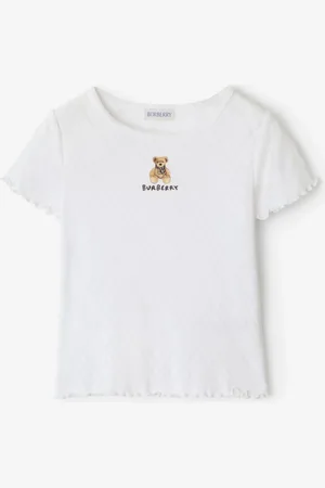 Burberry Baumwoll-T-Shirt mit Thomas Teddybär, Size: 8Y