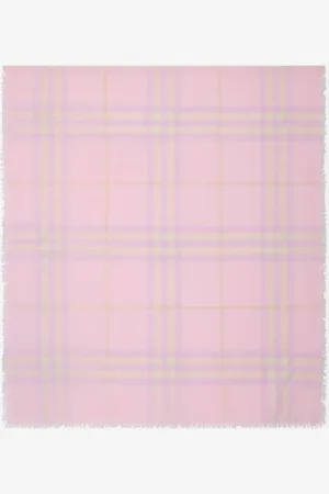 Burberry Breiterer Wollschal in Check