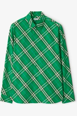 Burberry Baumwollhemd in Check