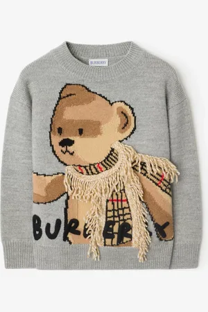 Burberry Wollpullover mit Thomas Teddybär-Motiv, Size: 3Y