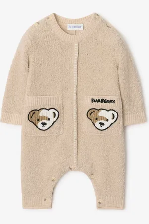 Burberry Baumwollmisch-Strampelanzug mit Thomas Teddybär, Size: 18M