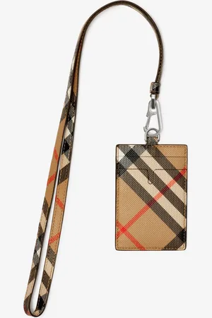 Burberry Lanyard-Kartenetui in Check