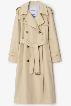 Burberry Langer Trenchcoat „Castleford" mit Highgrove-Motiv, Size: 04