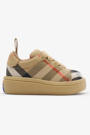 Burberry Baumwollsneaker in Check, Size: 17