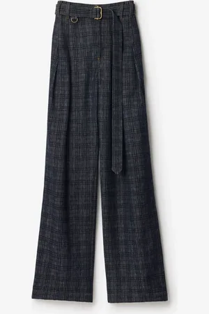 Burberry Weite Denim-Jeans mit hoher Leibhöhe, Size: 27