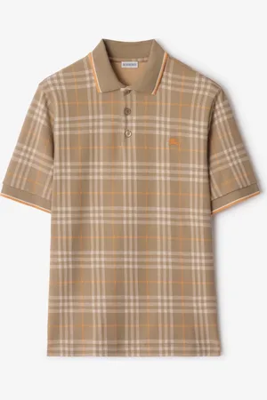 Burberry Baumwoll-Poloshirt in Check
