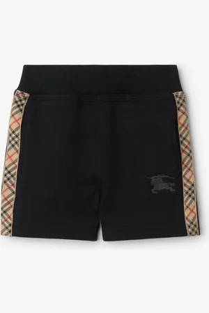 Burberry Baumwollshorts mit Check-Besatz, Size: 2Y