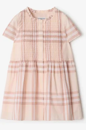 Burberry Baumwollkleid in Check, Size: 12M