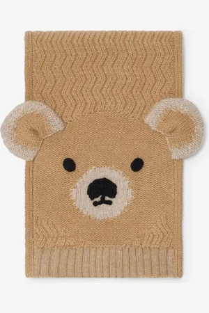 Burberry Wollschal mit Thomas Teddybär, Size: OS
