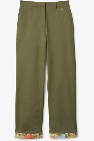 Burberry Baumwollhose mit Highgrove-Motiv, Size: 08