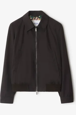 Burberry Harrington-Jacke aus Baumwolle mit Highgrove-Motiv, Size: 48
