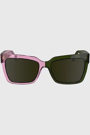 Calvin Klein Modifizierte rechteckige Sonnenbrille CKJ24606S