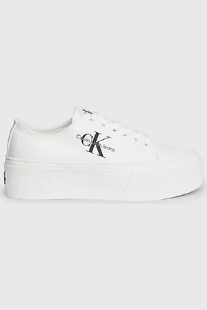 Calvin Klein Plateau-Sneakers aus Canvas