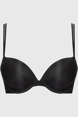 NWT CALVIN KLEIN LIGHTLY LINED BLACK/WHITE STRIPED BRALETTE BRA S QP2602X  $26 