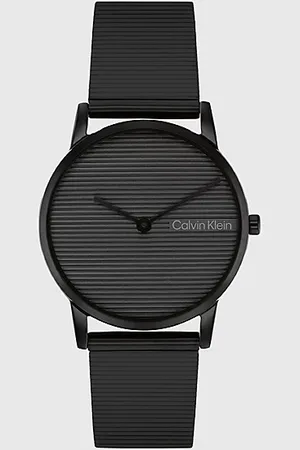Calvin Klein Lineares Zifferblatt und Armbanduhr