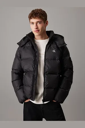 Calvin Klein Daunen-Steppjacke mit Kapuze