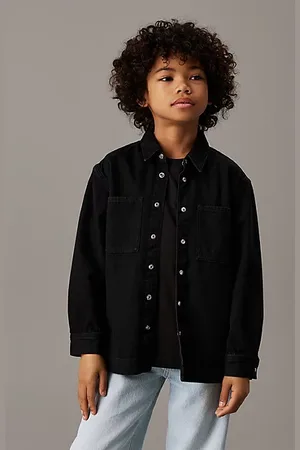 Calvin Klein Oversized Denim-Hemd